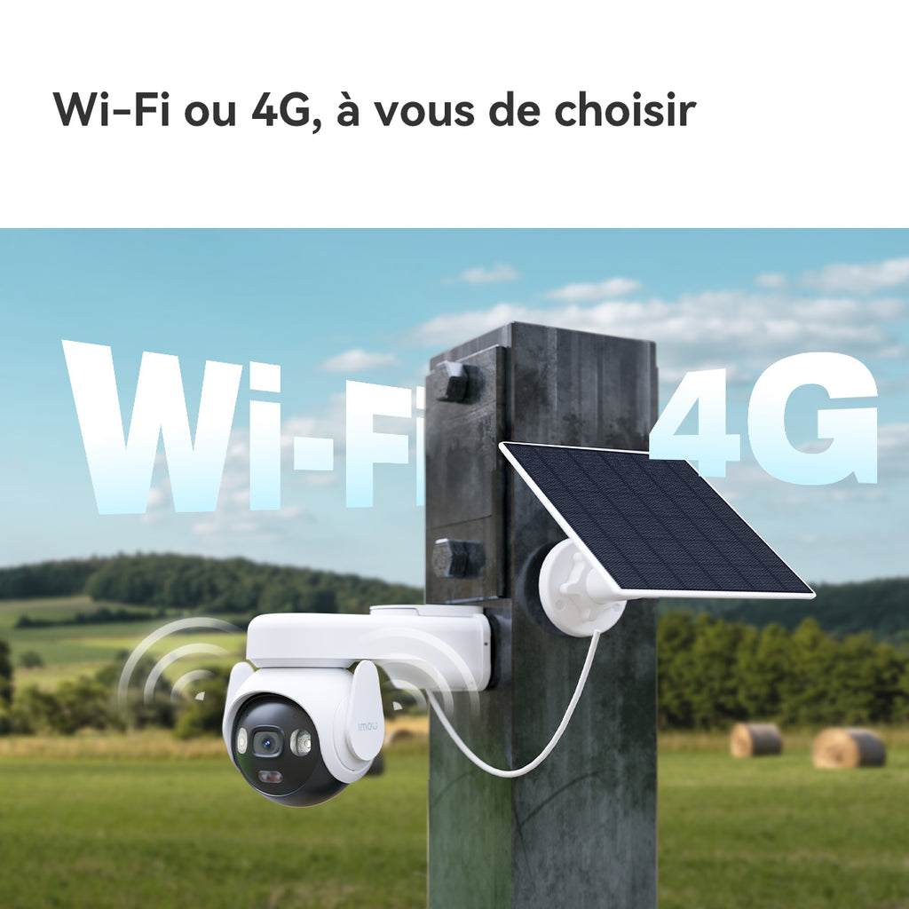 Imou AOV PT 5MP Tourelle Caméra de sécurité IP Extérieure 2880 x 1620 pixels Mur