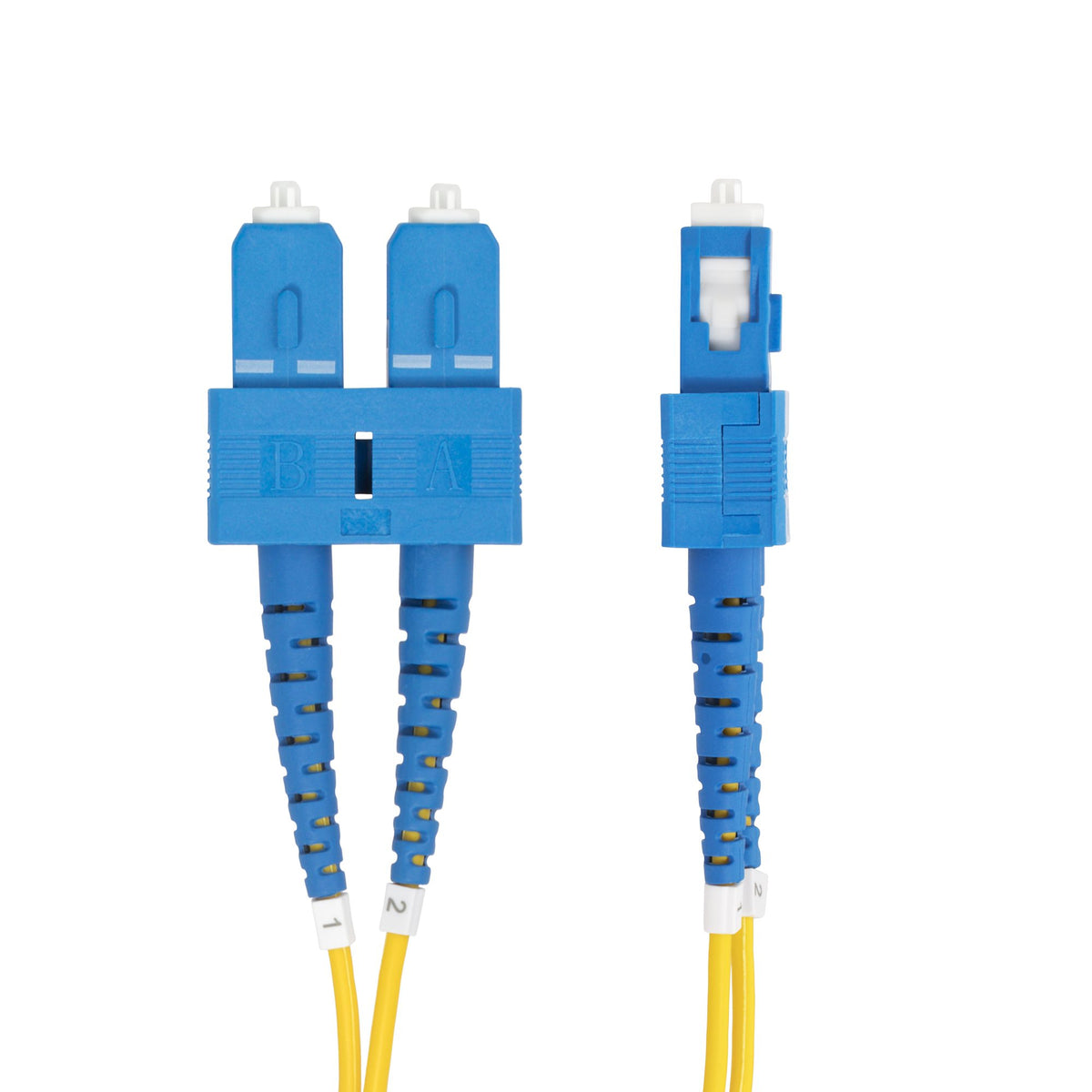 StarTech.com Câble Fibre Optique Duplex Monomode SC à SC UPC OS2 9/125µm 10m 40G/100G LSZH