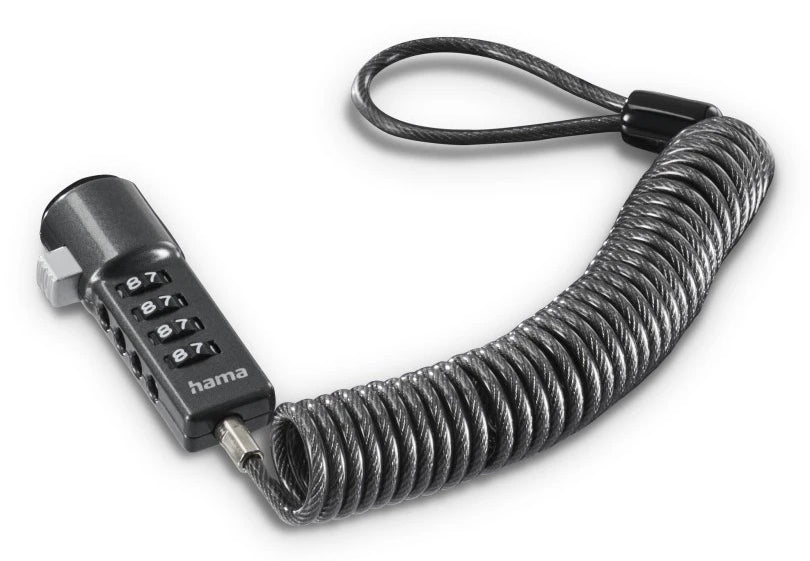Hama Combination Lock for Netbooks, 4 digits, anthracite