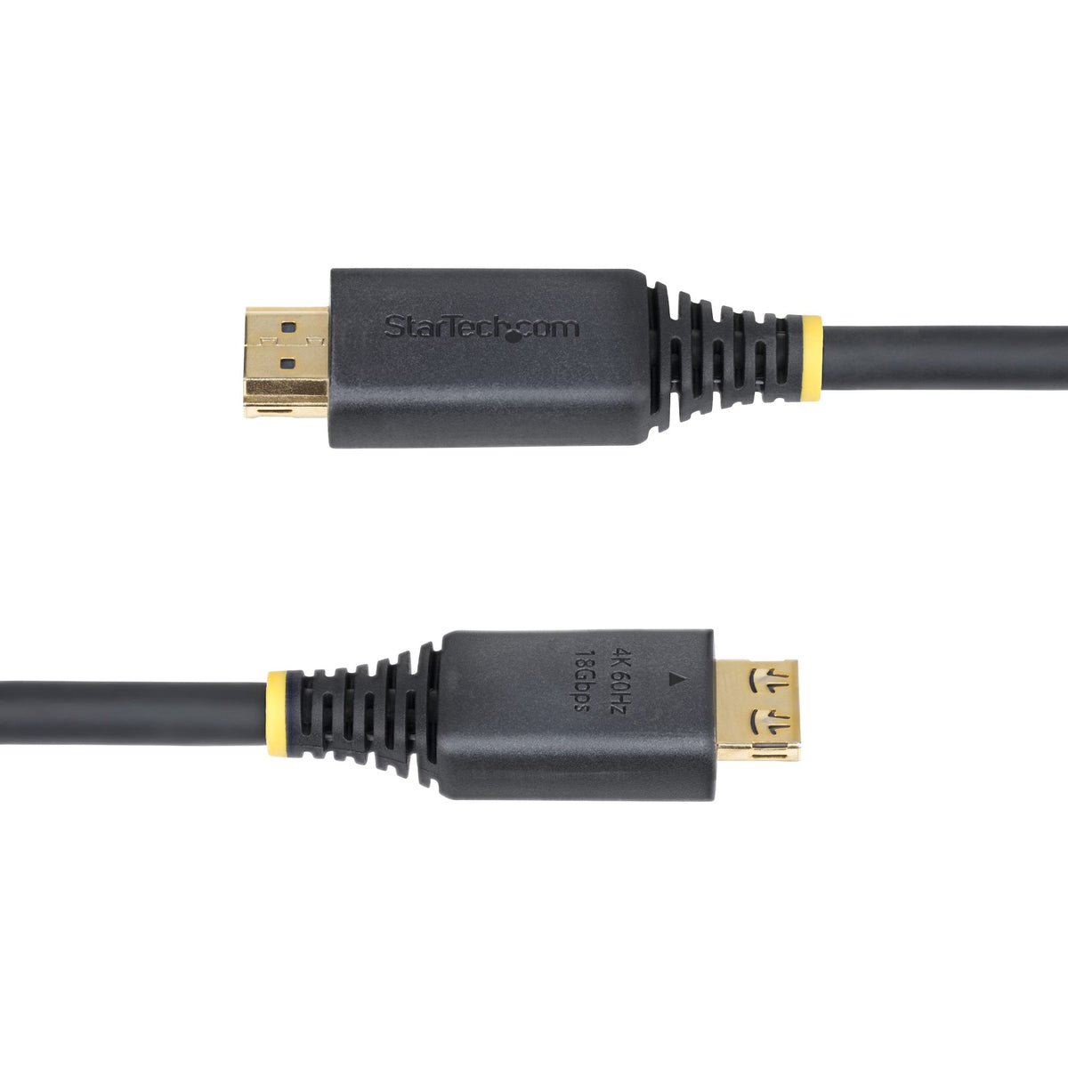 StarTech.com Câble HDMI Haute Vitesse 5 m avec Connecteurs à Verrouillage, 4K 60 Hz, 18 Gbps, HDR10, HDCP 2.2, ARC, Gain