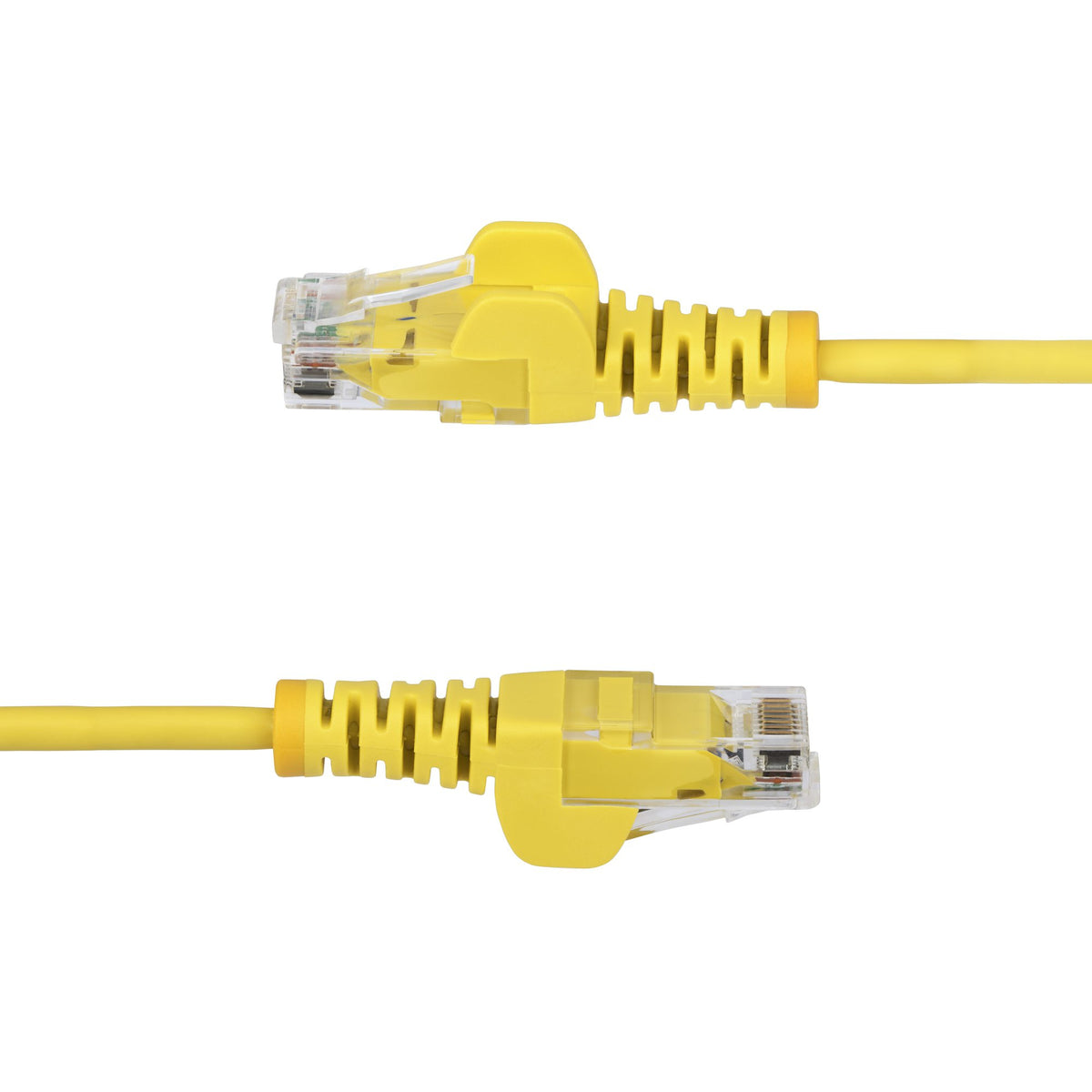 StarTech.com Câble Ethernet CAT6 Jaune Fin de 5m, Sans Accroc, 100W PoE, UTP, LSZH, Fil de Cuivre Pur 28AWG, Cordon Patch Réseau RJ45 avec Serre-Câble, Contrôlé Fluke - vue 3