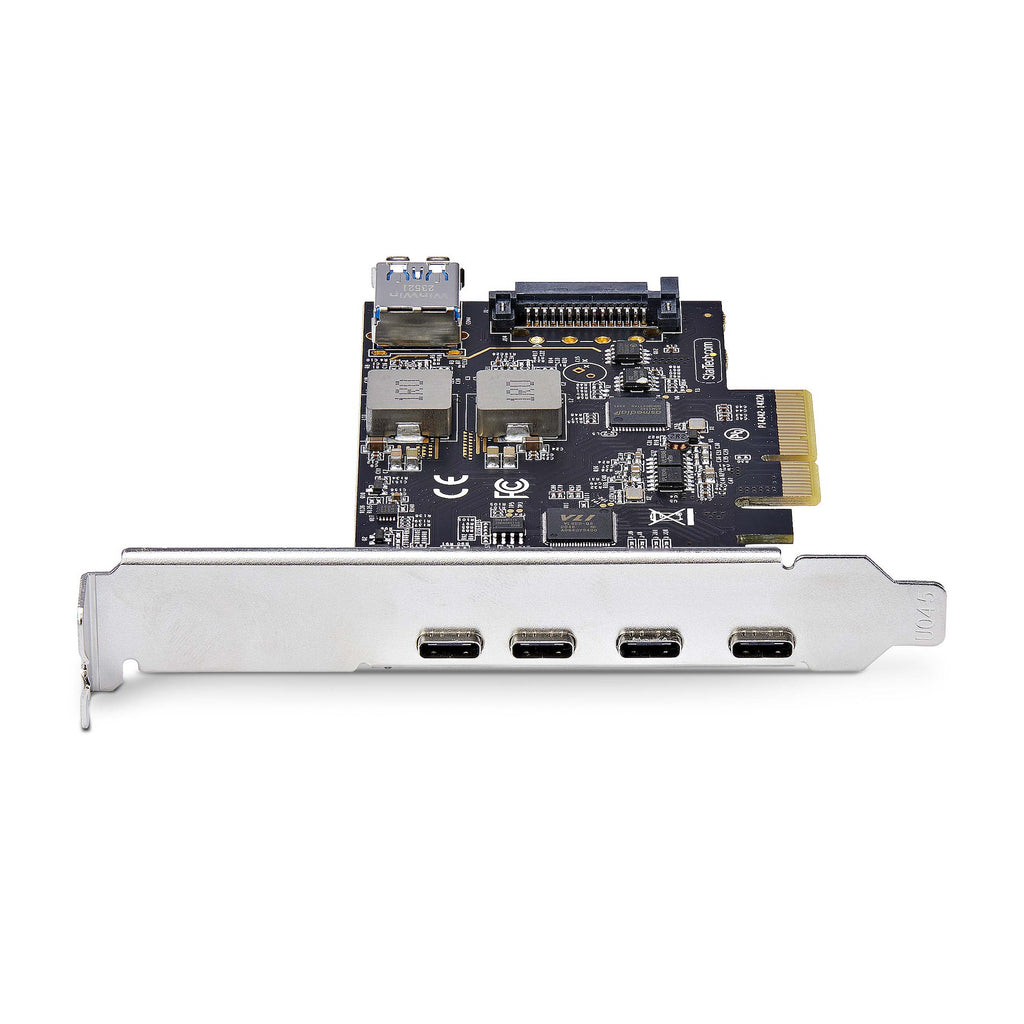 StarTech.com Carte PCIe USB 5 Ports USB 3.2 10Gbps, 4x USB-C et 1x USB-A interne