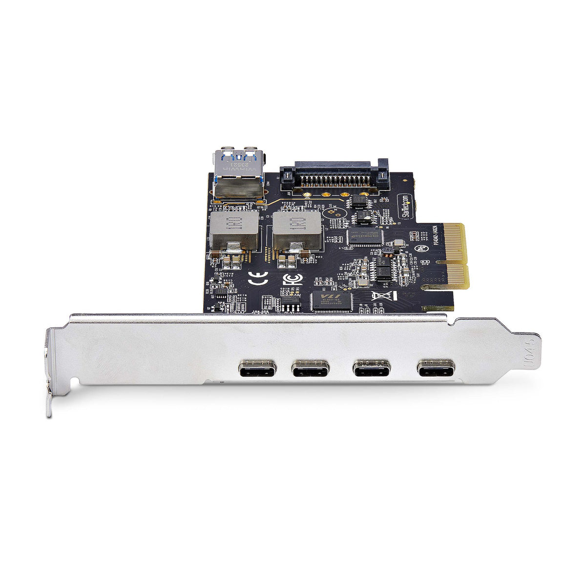 StarTech.com Carte PCIe USB 5 Ports USB 3.2 10Gbps, 4x USB-C et 1x USB-A interne