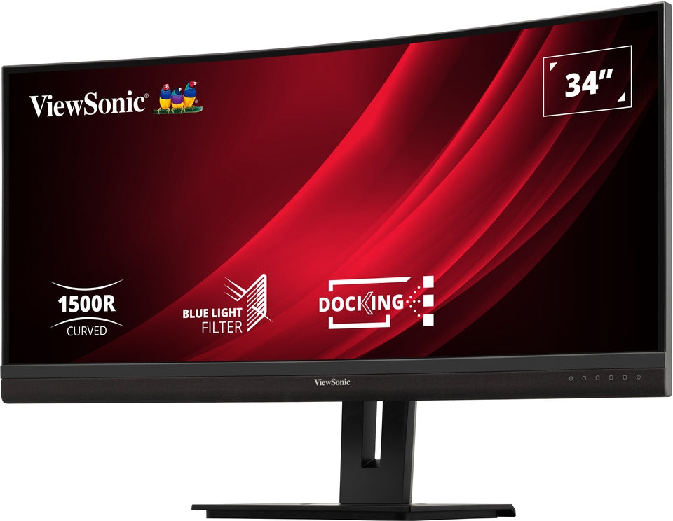 Viewsonic VG3456C écran plat de PC 86,4 cm (34") 3440 x 1440 pixels UltraWide Quad HD LED Noir