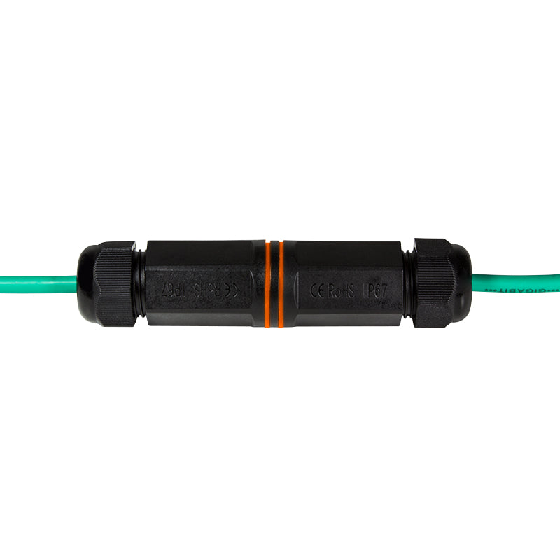LogiLink NP0081 connecteur de fils 2x RJ45 Noir - vue 2