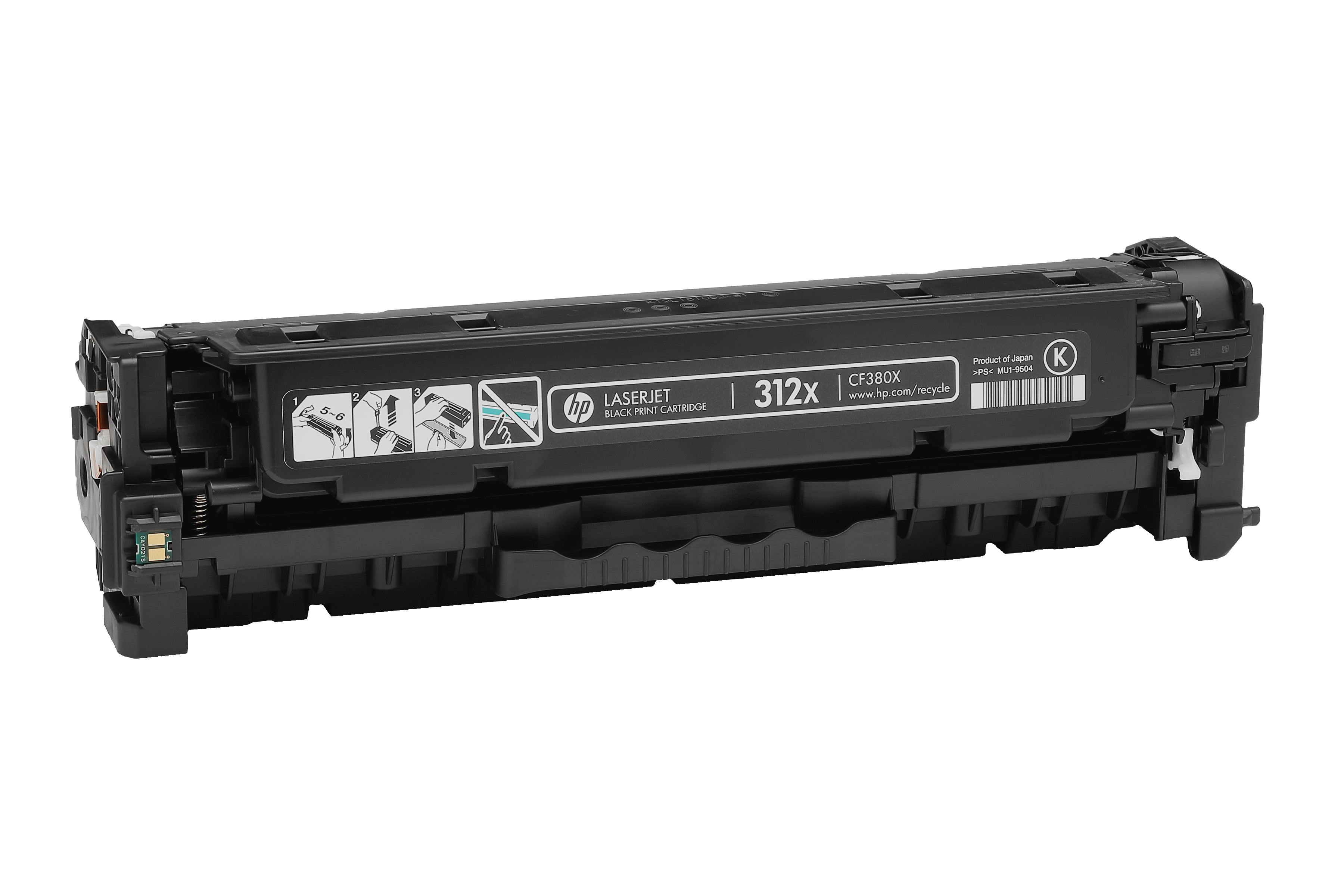 HP Cartouche 312X toner Noir LaserJet à rendement élevé