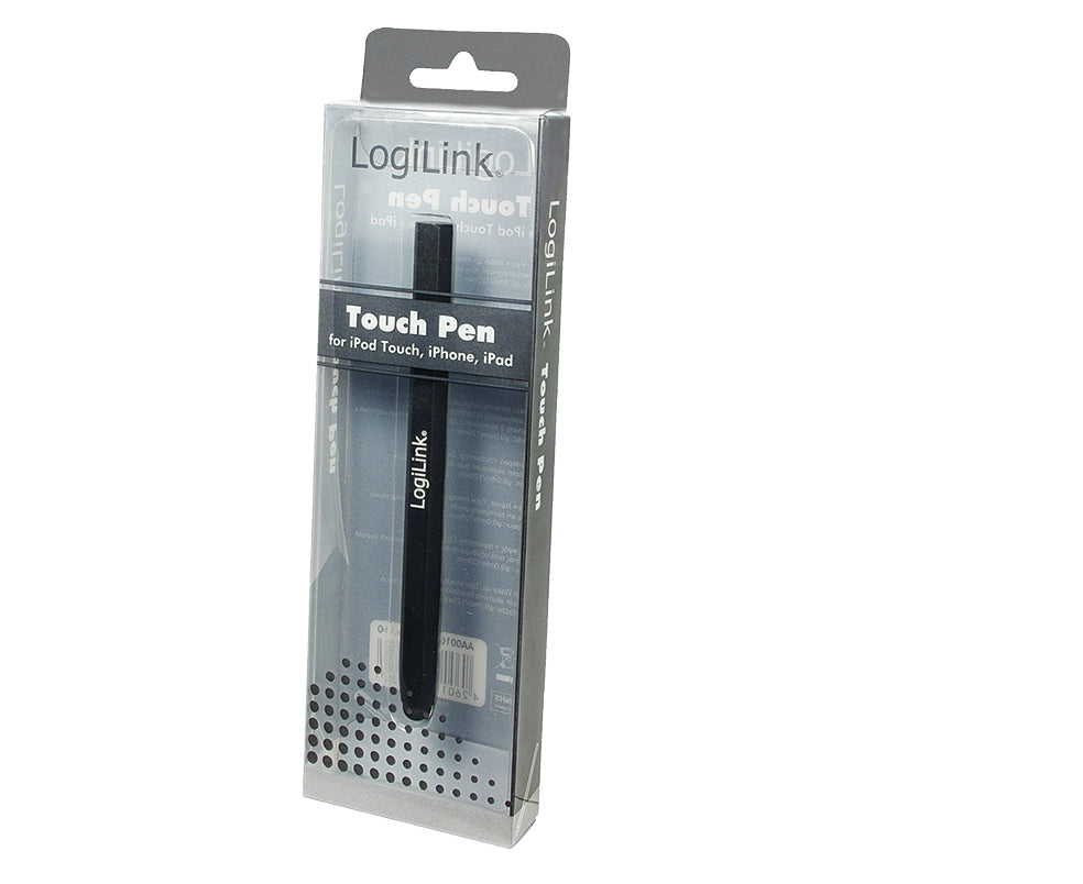 LogiLink AA0010 Stylet Noir pour iPad, iPhone et iPod