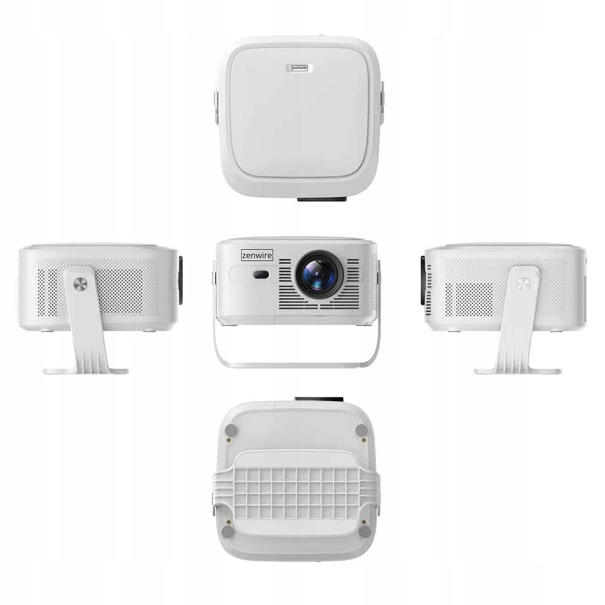 Mini-projecteur portable Android 14 avec Wi-Fi, Full HD, 4K et 8K pour téléphone Zenwire PrimeView IMC460 Pro