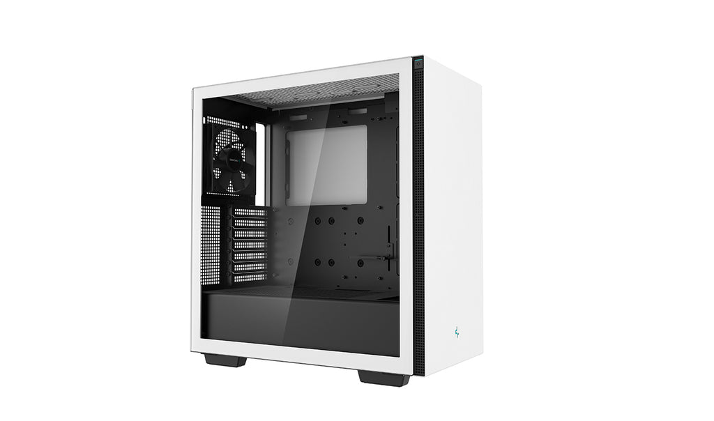 DeepCool CH510 WH Boîtier PC Tour ATX Étendu, Blanc