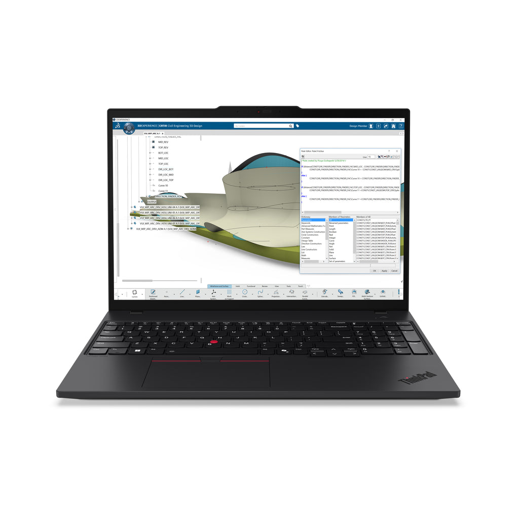 Lenovo ThinkPad P16s Gen 4 (AMD) Copilot+ PC AMD Ryzen AI 9 HX PRO 370 Station de travail mobile 40,6 cm (16") WUXGA 96 Go DDR5-SDRAM 1 To SSD Wi-Fi 7 (802.11be) Windows 11 Pro Allemand Noir