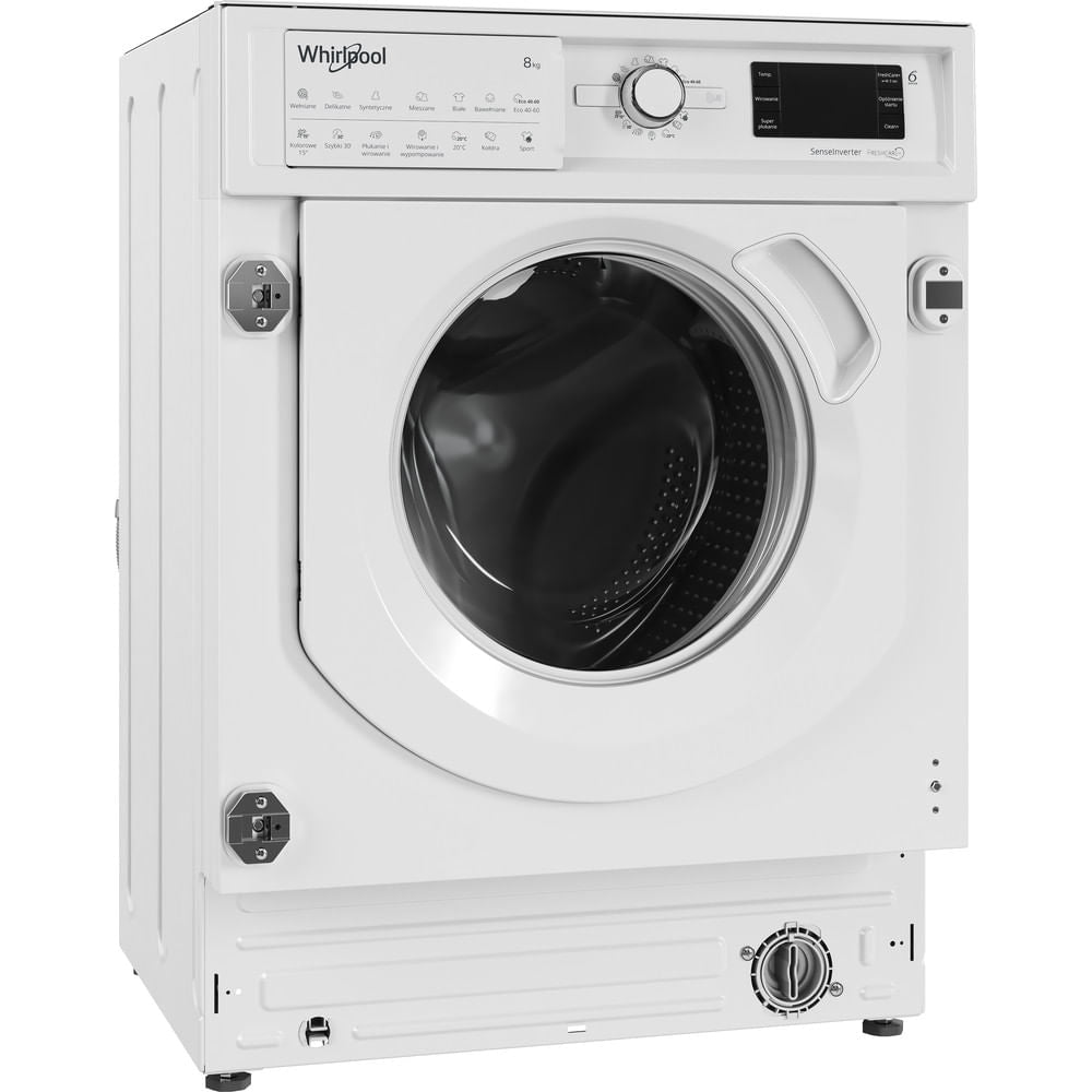 Whirlpool BI WMWG 81485 PL machine à laver Charge avant 8 kg 1351 tr/min Blanc