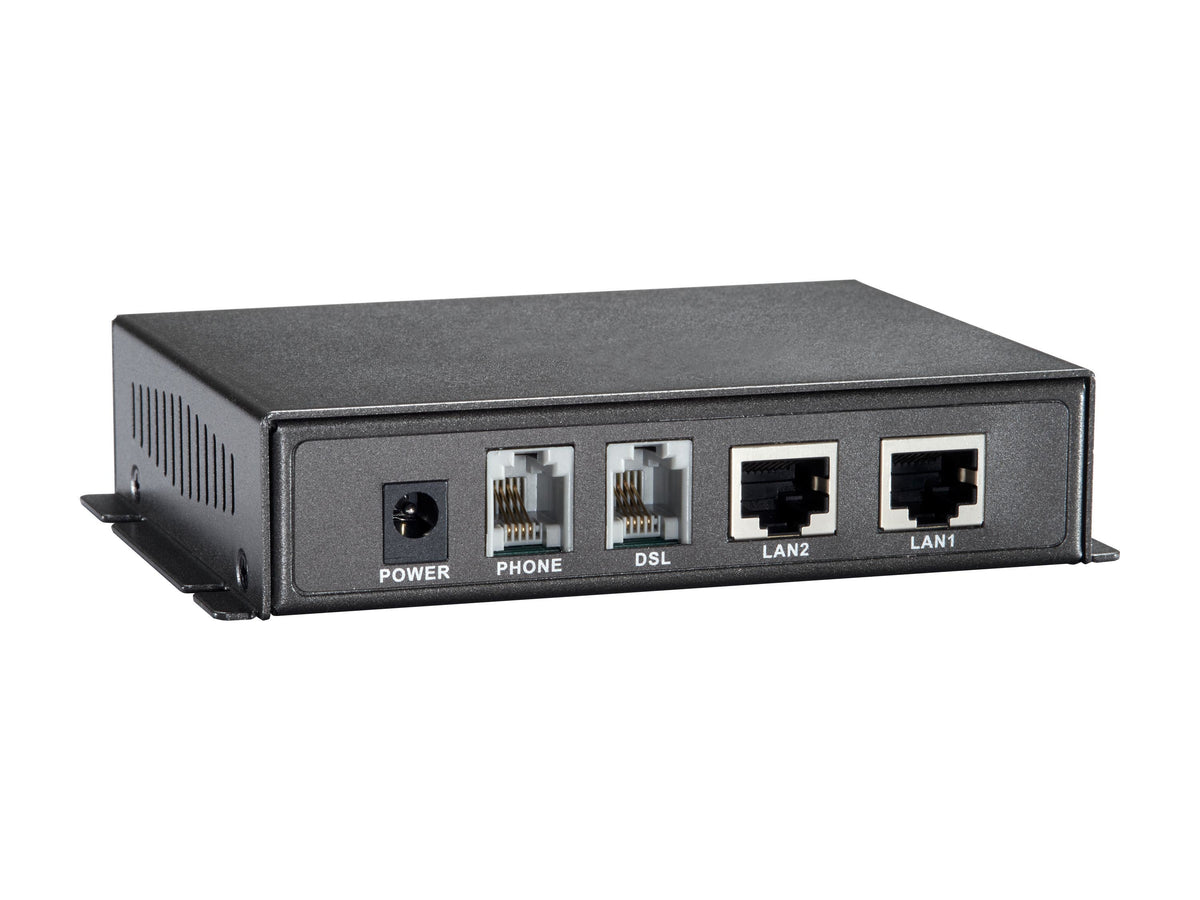 Convertisseur de Support Réseau VDS-1201 100 Mbit/s, Noir