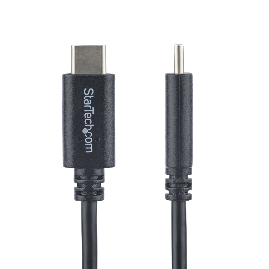 StarTech.com Câble de Charge USB-C de 2m, Charge et Synchronisation, 60W (3A) PD, Câble de Charge USB 2.0 pour Ordinateur Portable, Certifié USB-IF - Cordon de Charge USB C