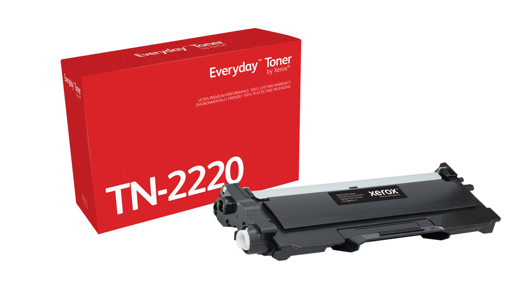 Toner Mono Everyday™ de Xerox compatible avec Brother TN2220, Capacité standard