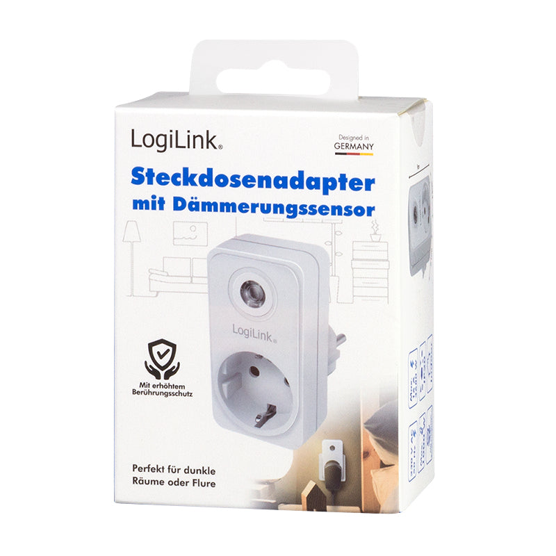 LogiLink PA0263 protection surtension Blanc 1 sortie(s) CA 230 V