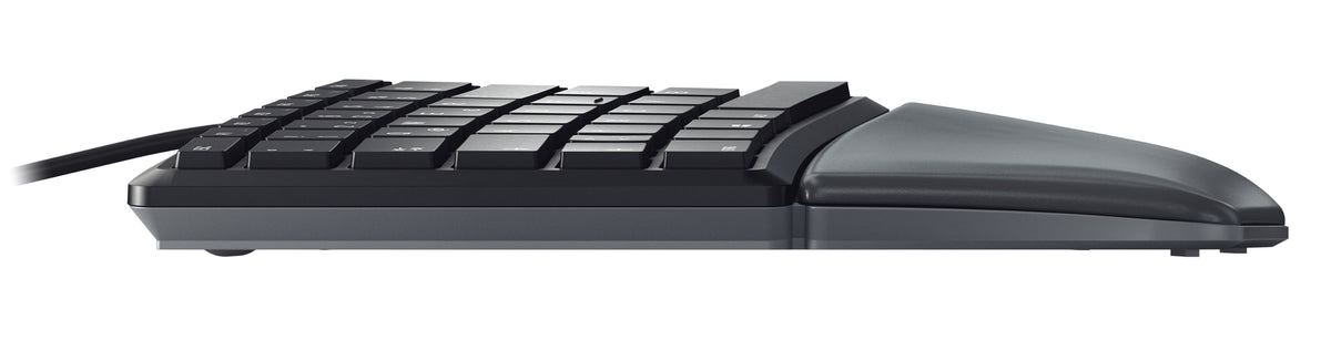 CHERRY KC 4500 ERGO Clavier Ergonomique USB QWERTY Anglais UK Noir