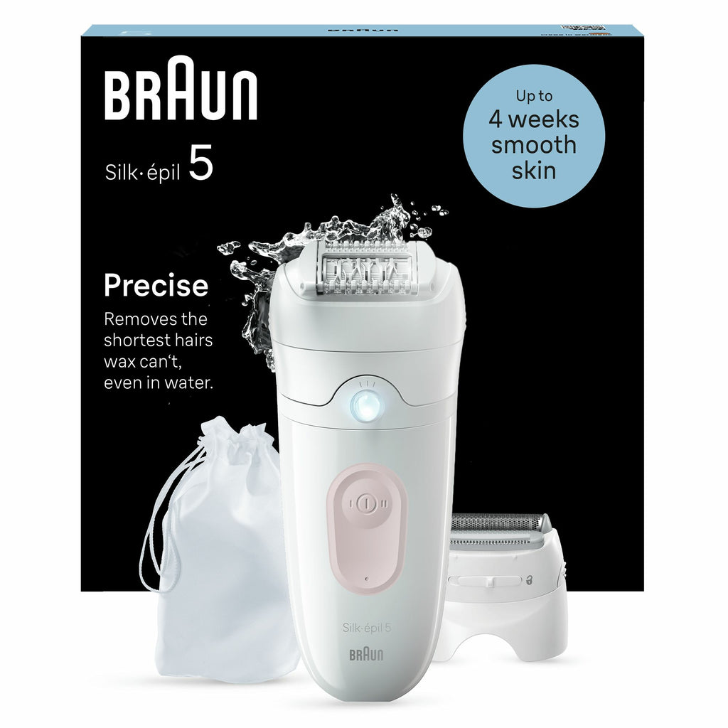 Braun Silk-épil 5 5-030 28 pince(s) Rose, Blanc