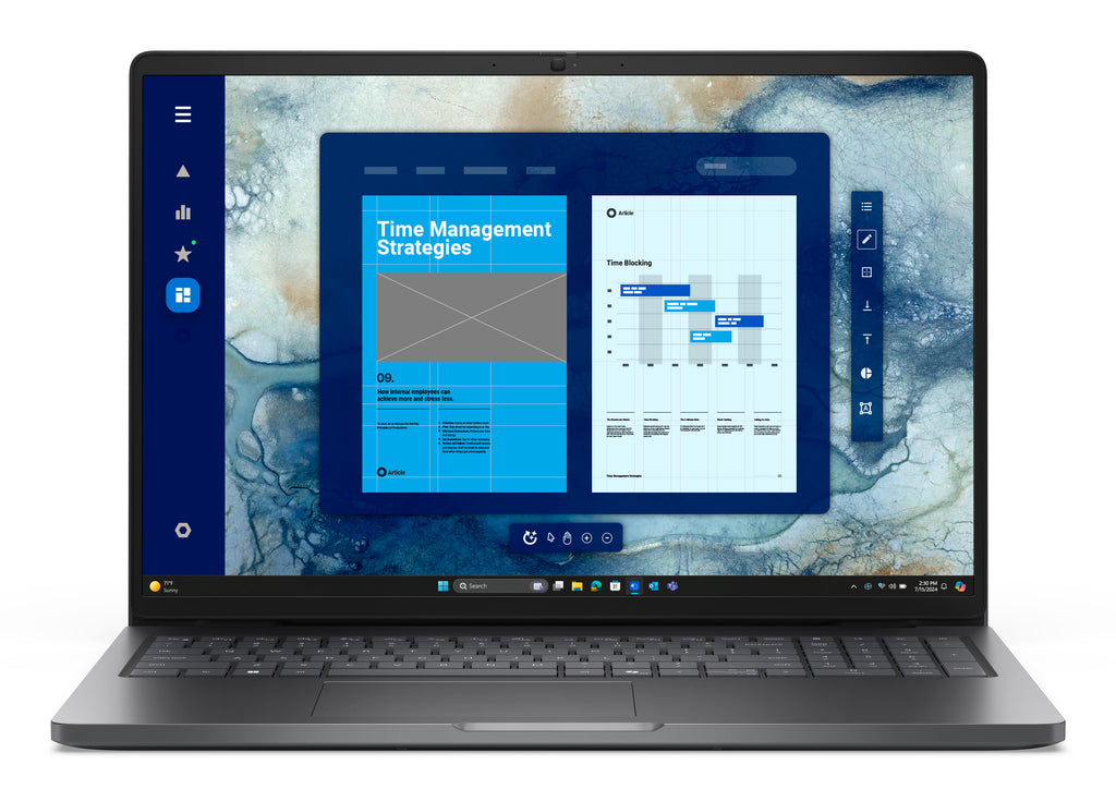 DELL DELL Pro 16 PC16250 Intel Core 5 120U Ordinateur portable 40,6 cm (16") Full HD+ 16 Go DDR5-SDRAM 512 Go SSD Wi-Fi 6E (802.11ax) Windows 11 Pro Anglais Noir