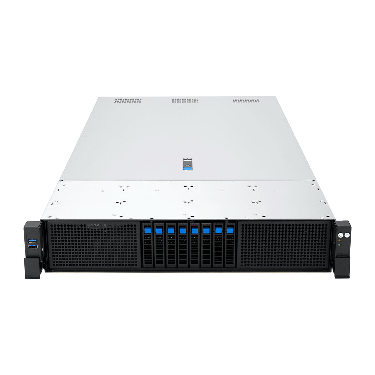 ASUS RS720A-E13-RS8G Socket SP5 Rack (2 U) Noir, Argent - vue 2