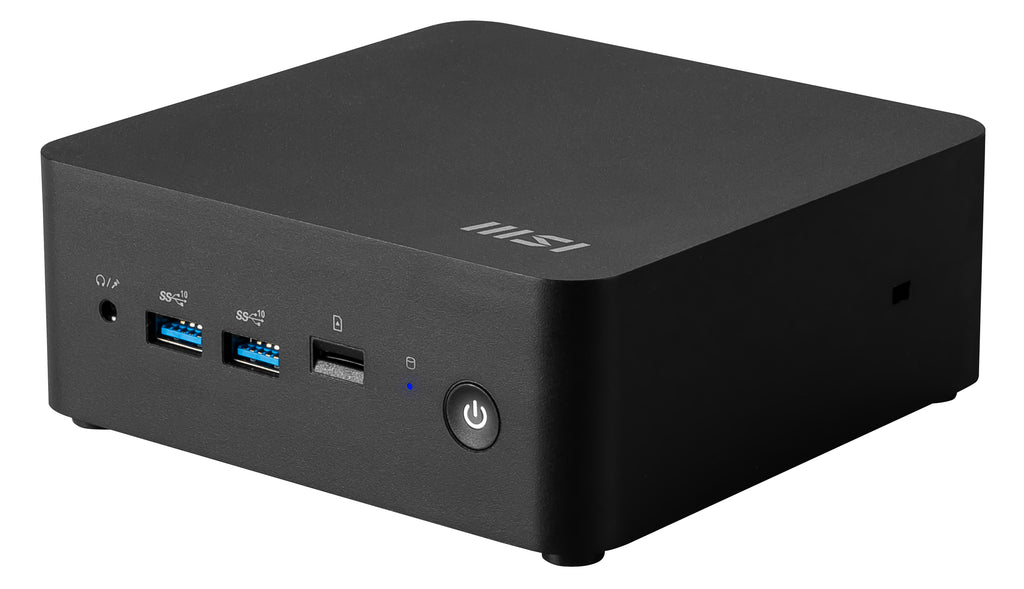 MSI Cubi NUC 1MG-244BEU Mini PC Barebone, Intel SoC, Noir