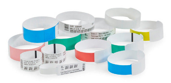 Zebra Z-Band UltraSoft Wristband Blanc