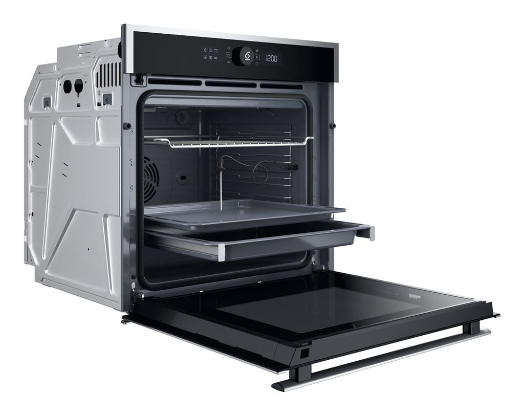 Whirlpool WOI4S8PPM1SX four 73 L Noir, Argent