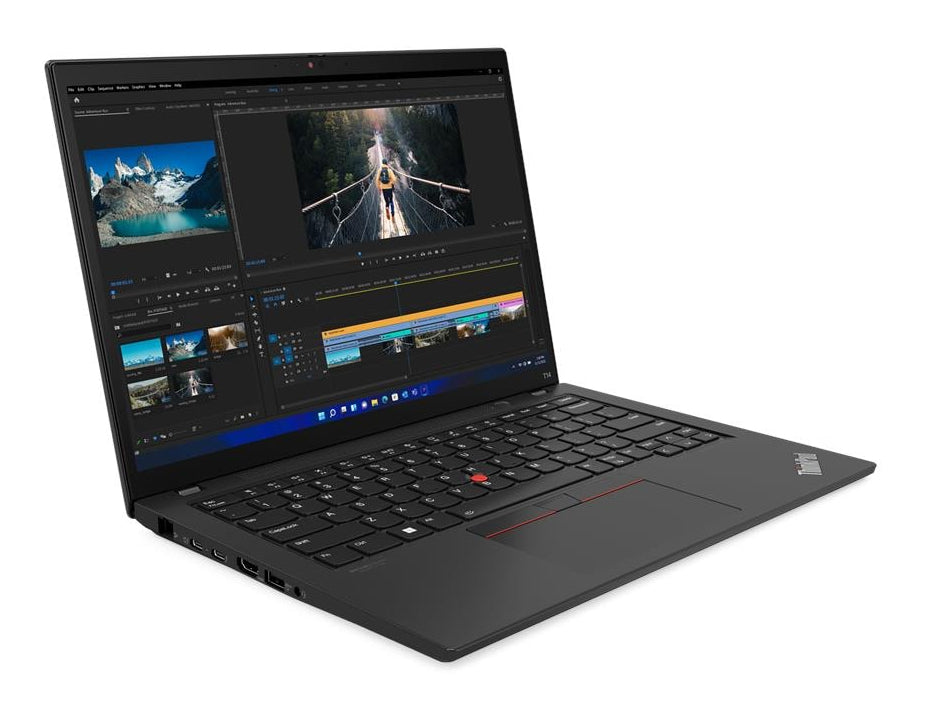 T1A Lenovo ThinkPad T14 G3 Refurbished Intel® Core™ i5 i5-1245U Ordinateur portable 35,6 cm (14") 16 Go DDR4-SDRAM 512 Go SSD Windows 11 Pro Noir