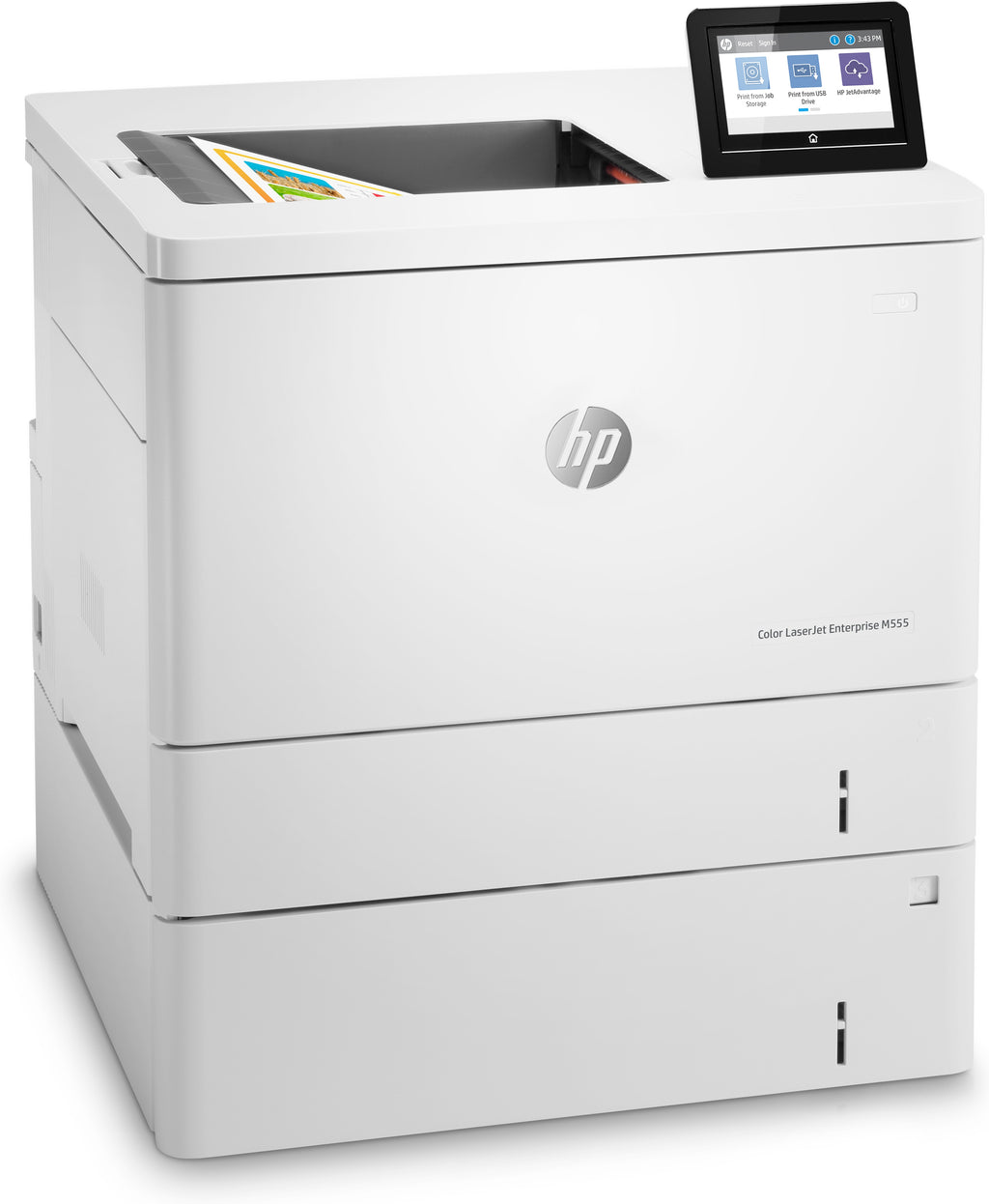 HP Color LaserJet Enterprise M555x - vue 3
