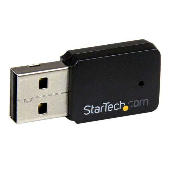StarTech.com Mini adaptateur USB 2.0 réseau sans fil AC600 double bande - Clé USB WiFi 802.11ac 1T1R - vue 3