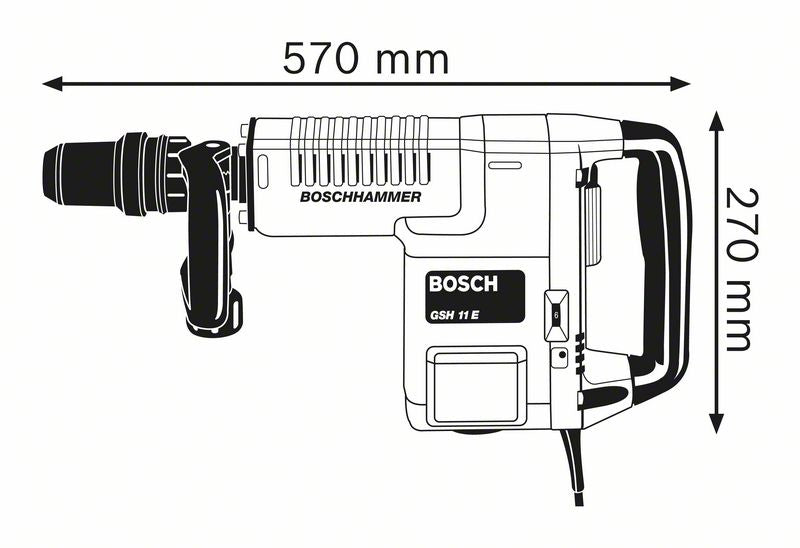 Bosch Bosch 0 611 316 703 marteau rotatif 1500 W