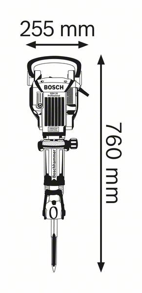 Bosch Bosch Brise-béton GSH 16-28 Professional