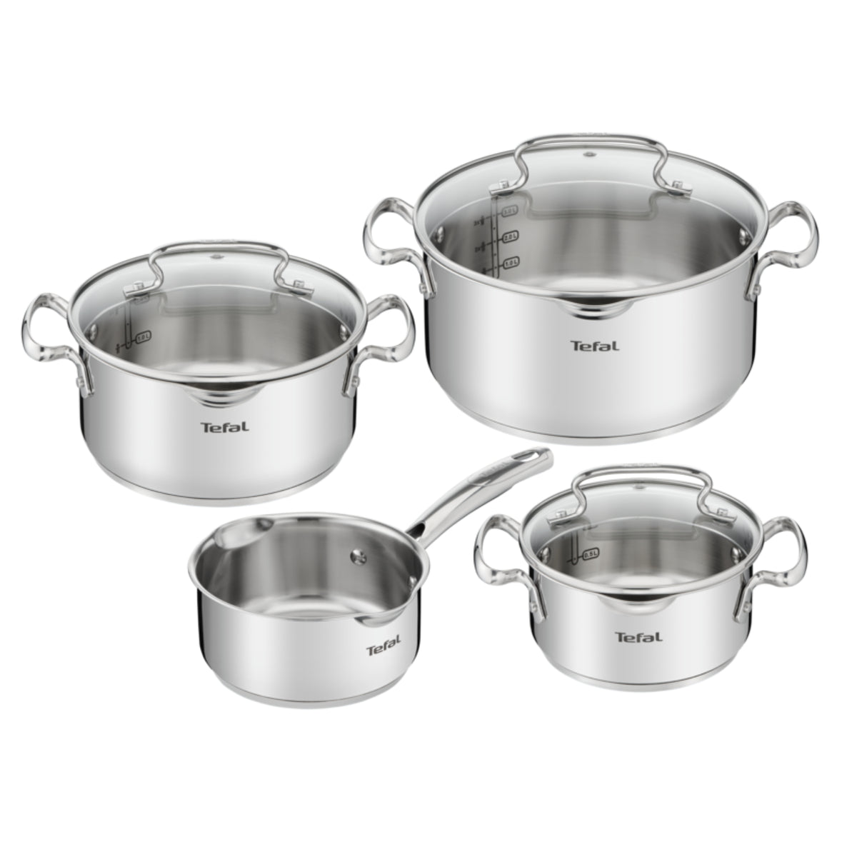 Tefal Duetto+ G719S735 ensemble de casserole et poêle 7 pièce(s)