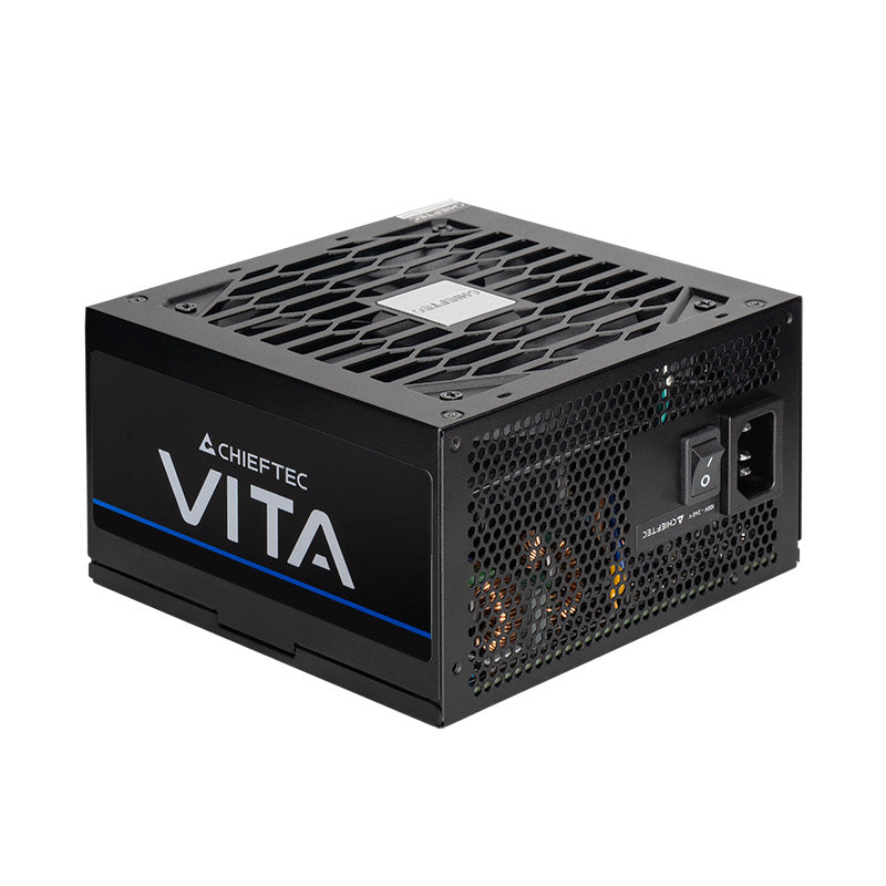 Chieftec Vita BPX-650-S unité d'alimentation d'énergie 650 W 24-pin ATX ATX Noir