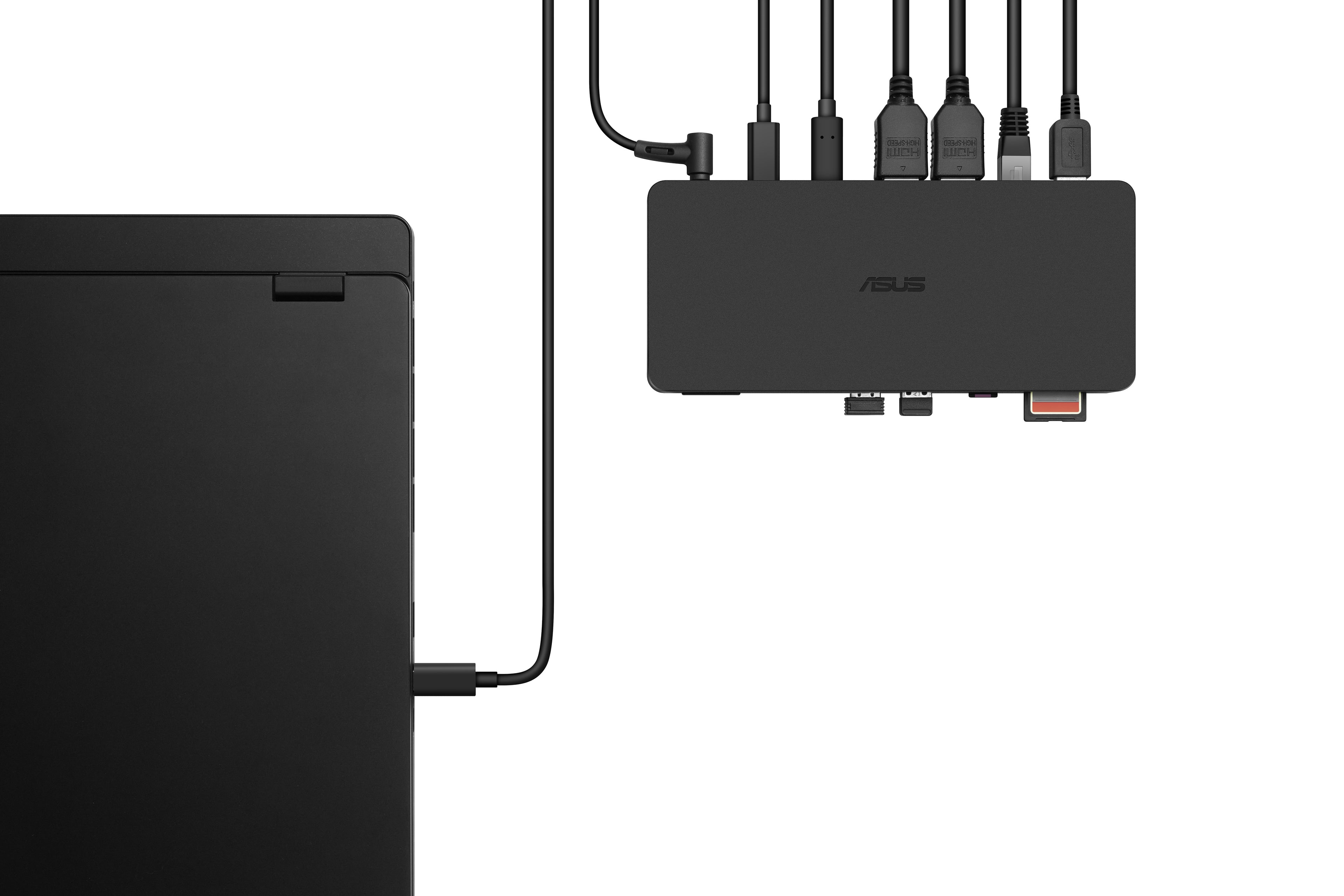 ASUS Triple 4K Thunderbolt 4 Dock DC500 Avec fil Noir