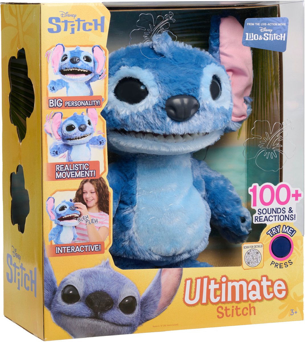 Just Play Disney Stitch - Ultimate Stitch