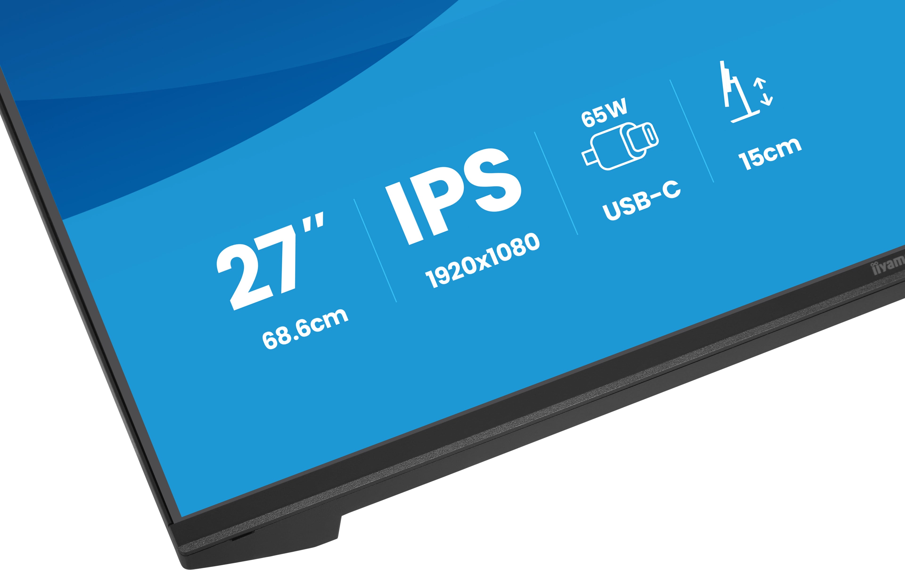 iiyama ProLite XB2797HSN-B1 écran plat de PC 68,6 cm (27") 1920 x 1080 pixels Full HD LCD Noir