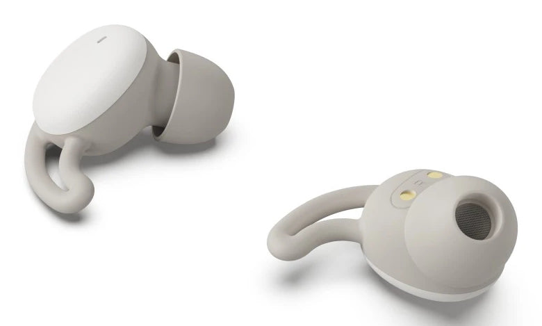 Hama Spirit Calm Casque True Wireless Stereo (TWS) Ecouteurs Appels/Musique Bluetooth Beige, Blanc