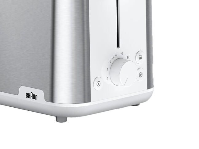 Braun HT 1510 8 2 part(s) 900 W Acier inoxydable, Blanc