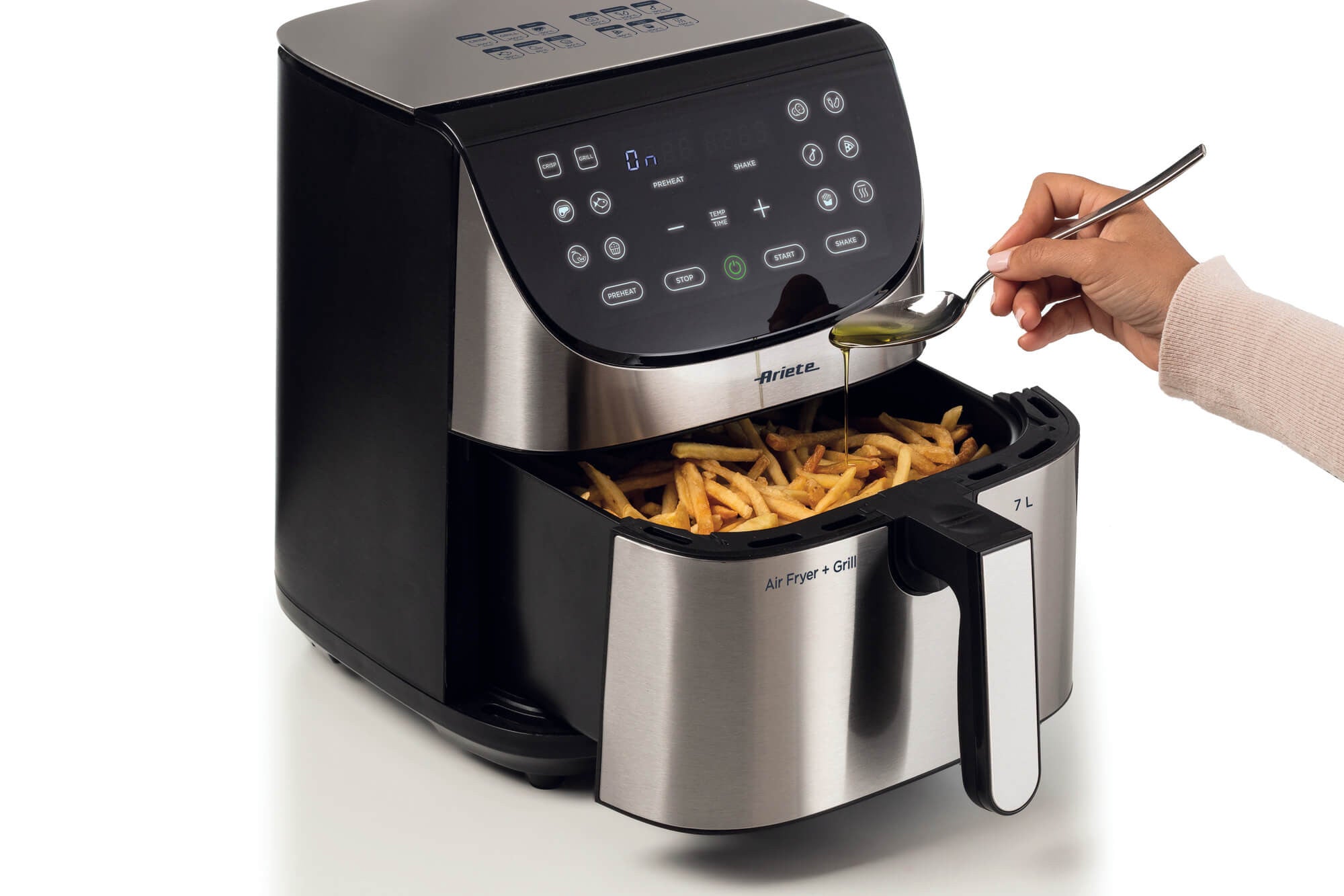 Ariete 4628/00 Unique 7 L Autonome 1800 W Friteuse d’air chaud Noir