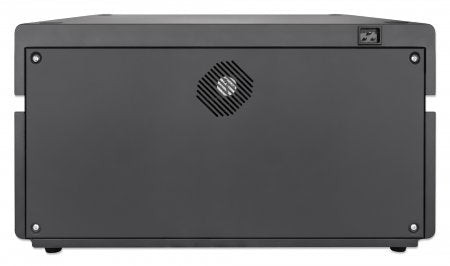Manhattan Armoire de charge USB-C de bureau 20 appareils (iPad jusqu’à 11"), pour tablettes et smartphones, compartiment