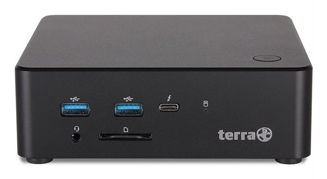 TERRA Micro 7000C GREENLINE Intel® Core™ i7 i7-1355U 16 Go DDR5-SDRAM 500 Go SSD Windows 11 Pro Micro PC Mini PC Noir