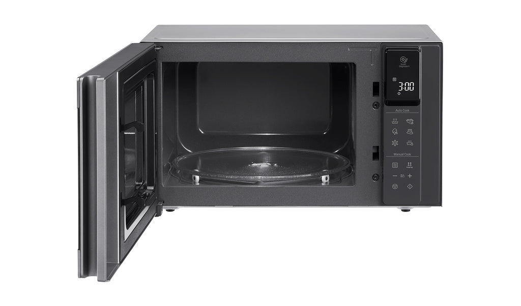 LG MS2595CIS micro-onde Argent, Acier inoxydable Micro-onde simple Comptoir 25 L 1000 W