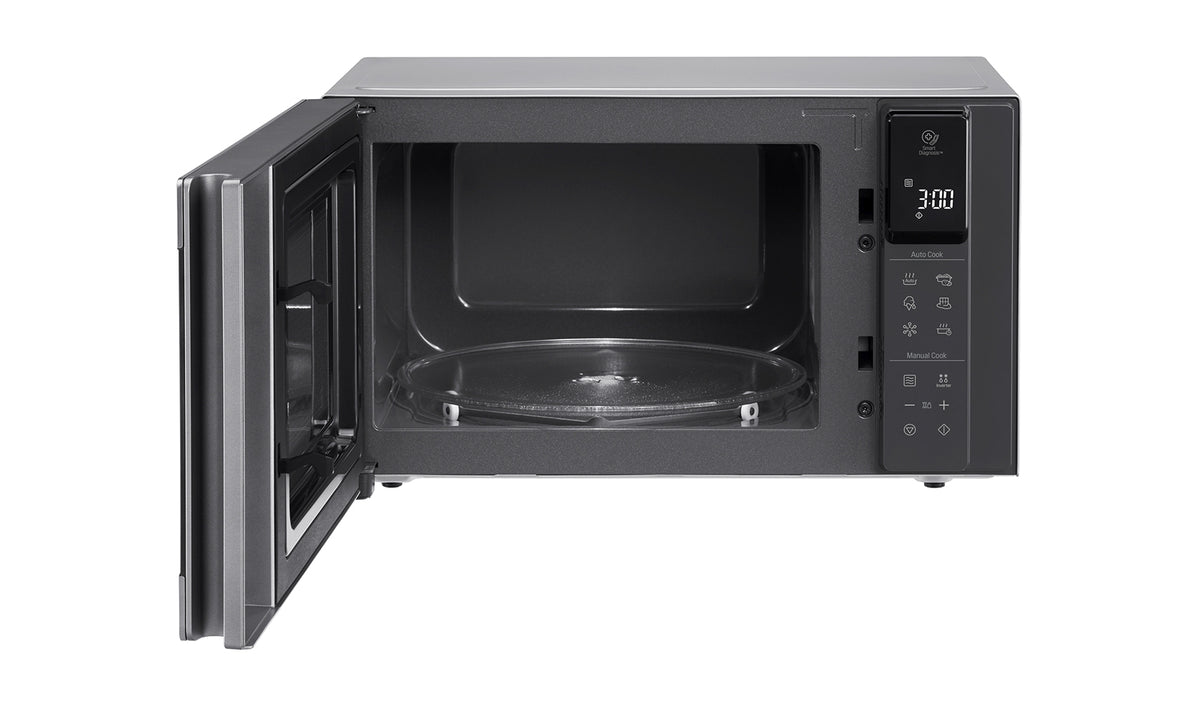 LG MS2595CIS micro-onde Argent, Acier inoxydable Micro-onde simple Comptoir 25 L 1000 W