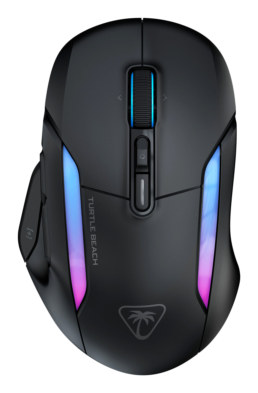 Turtle Beach Kone II Air Souris Gaming Sans Fil RGB Ergonomique, 26 000 DPI, Batterie 350h, Molette 4D Free-Spin, Noir