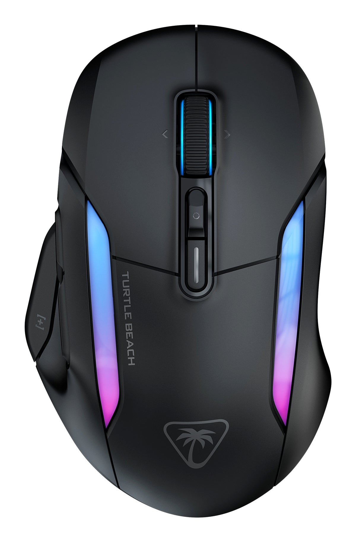 Turtle Beach Kone II Air Souris Gaming Sans Fil RGB Ergonomique, 26 000 DPI, Batterie 350h, Molette 4D Free-Spin, Noir