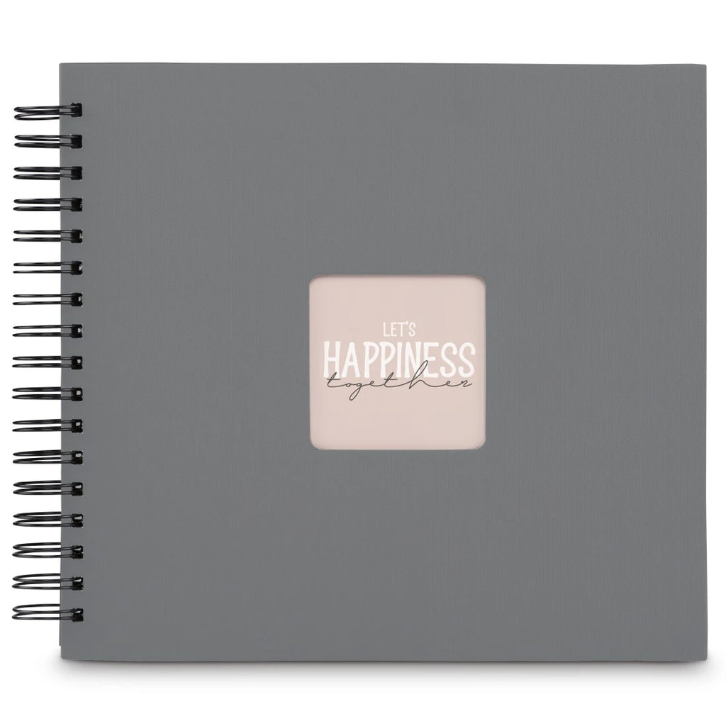 Hama Album Photo Gris 100 Feuilles 10 x 15 cm Reliure Spiralée