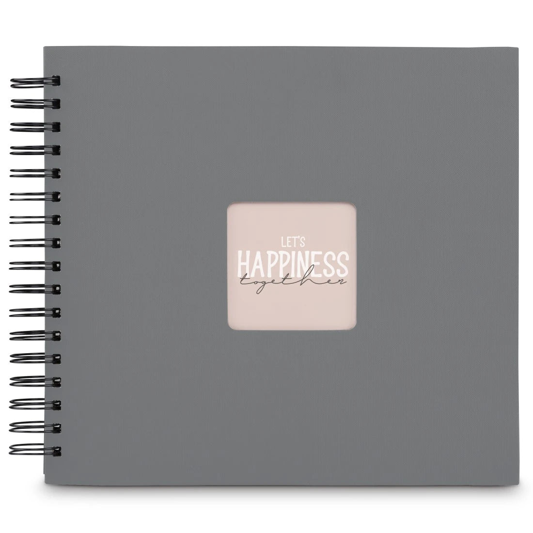 Hama Album Photo Gris 100 Feuilles 10 x 15 cm Reliure Spiralée