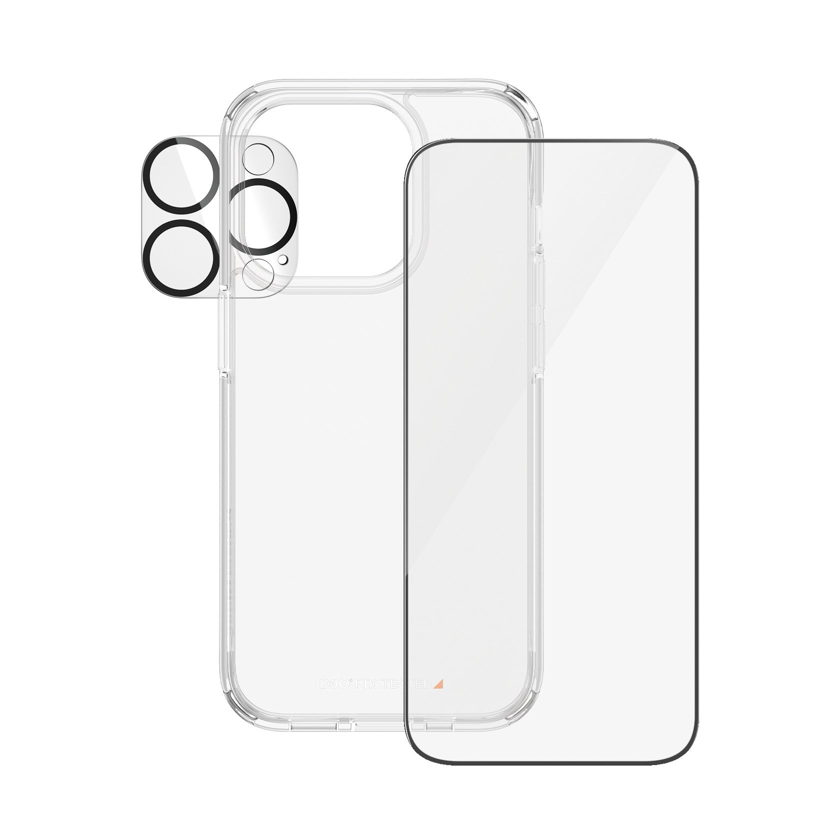 PanzerGlass ® 3-in-1 Bundle iPhone 15 Pro Protection d'écran transparent Apple 1 pièce(s)