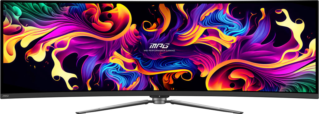 MSI MPG 491CQPX QD-OLED écran plat de PC 124,5 cm (49") 5120 x 1440 pixels Dual QHD Noir