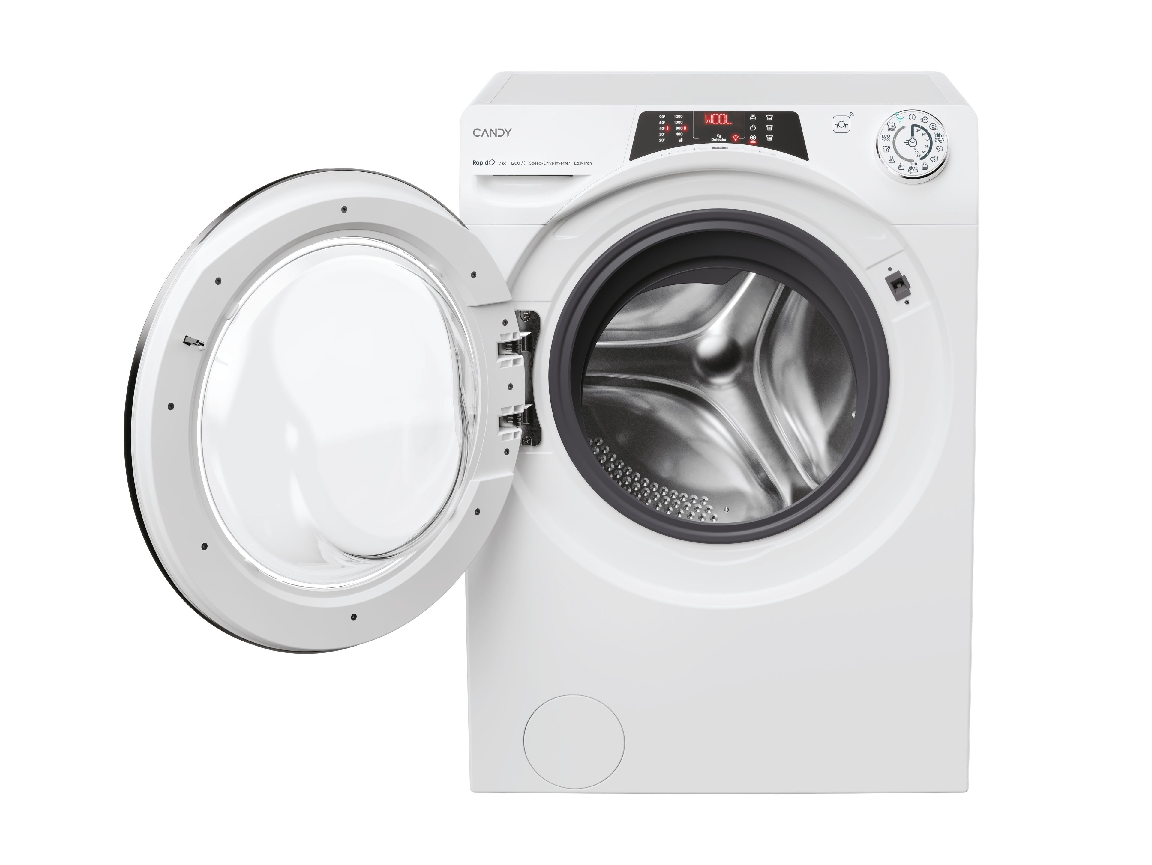Candy RapidÓ RO41274DWMCT/1-S machine à laver Charge avant 7 kg 1200 tr/min Blanc